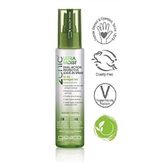 New: Giovanni 2 Chic Ultra Moist dual action protection leave in spray 4 fl oz. - Picture 6 of 13